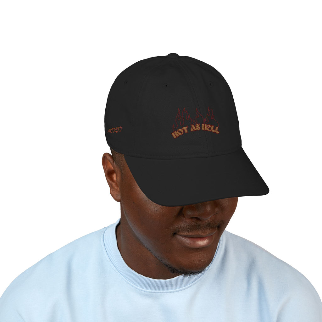 Hot as Hell Baseball Cap (Embroidery)