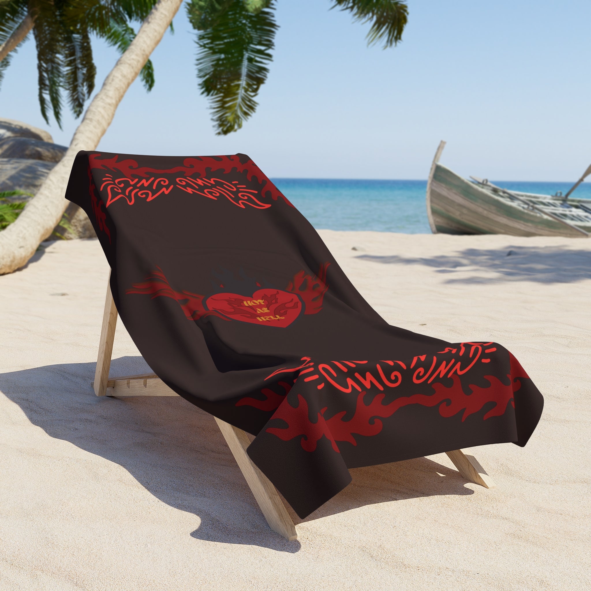 Beach Towel - Hot As Hell